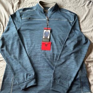 Pebble Beach half zip long sleeve